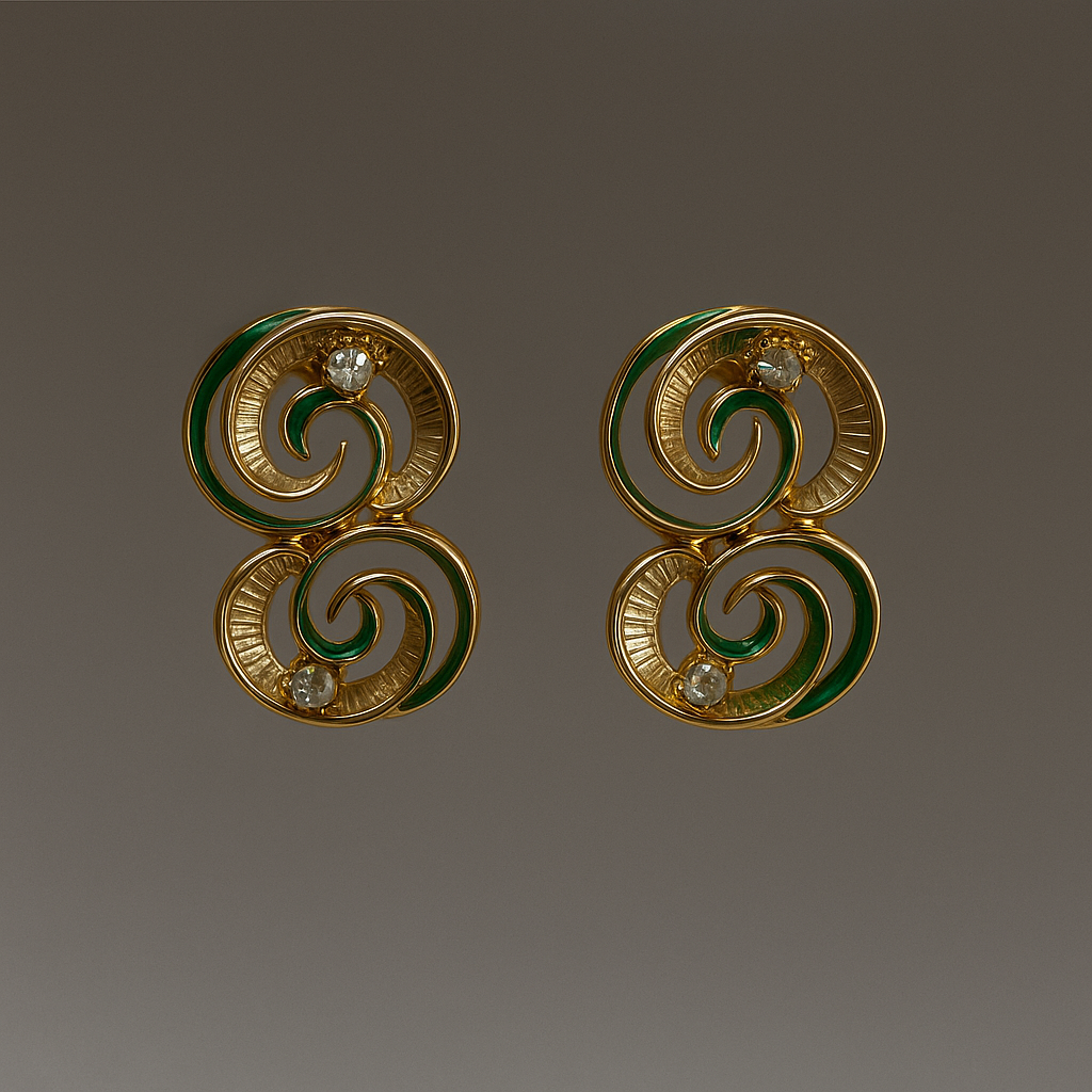 Infinity swirl Green